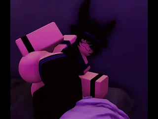 Bunbun rubs their ass on their bed&comma;&comma;&period;&period;