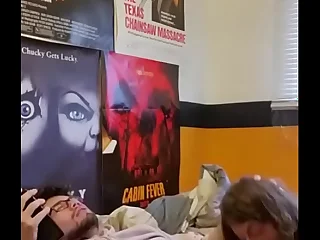 Milking my buddy cock dry